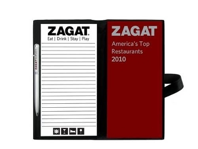 Zagat America's Top Restaurants Dining Journal - 