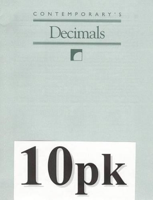 Math Exercises: Decimals - 10 Pack -  McGraw-Hill