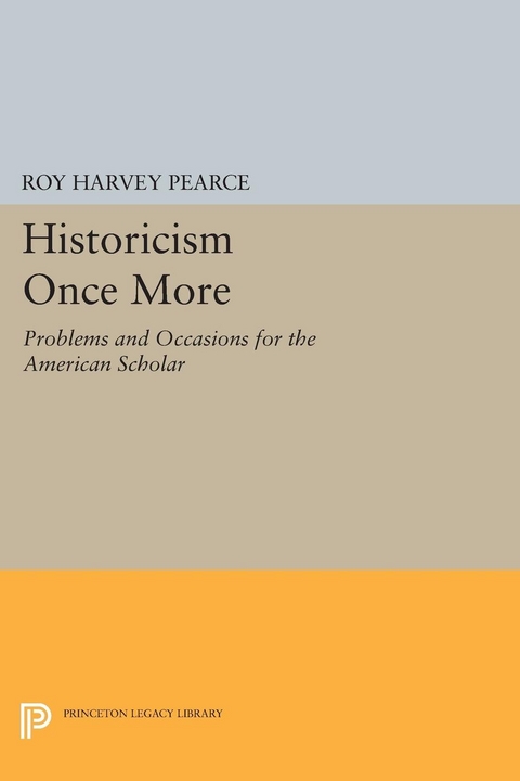 Historicism Once More - Roy Harvey Pearce