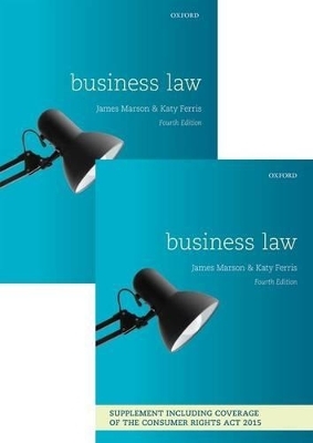 Business Law - James Marson, Katy Ferris