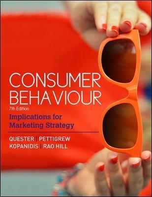 Consumer Behaviour (with Connect) - Pascale Quester, Simone Pettigrew, Sally Rao Hill, Foula Kopanidis, Del I. Hawkins