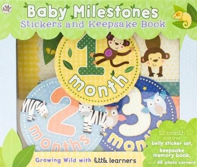 Baby Milestones Stickers and Keepsake Book -  Parragon Books Ltd