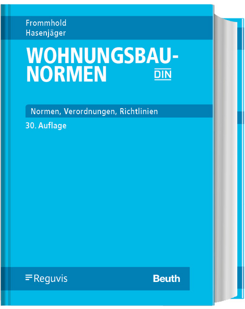 Wohnungsbau-Normen - Hanns Frommhold, Siegfried Hasenjäger