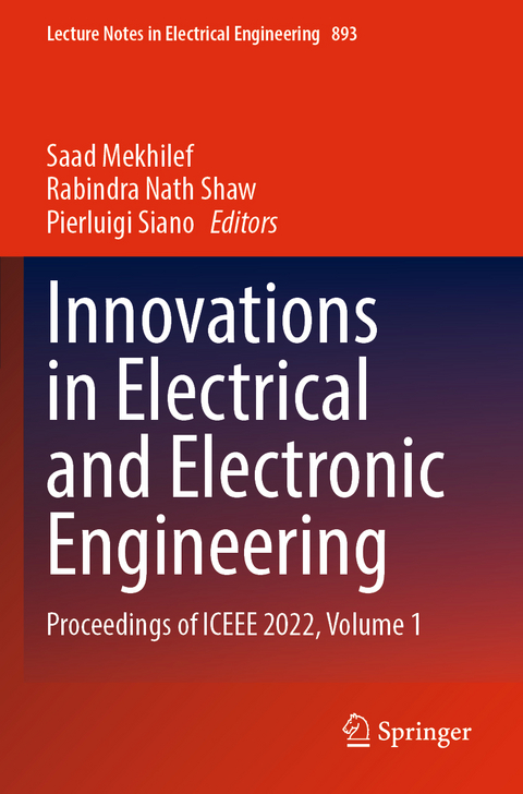 Innovations in Electrical and Electronic Engineering - 