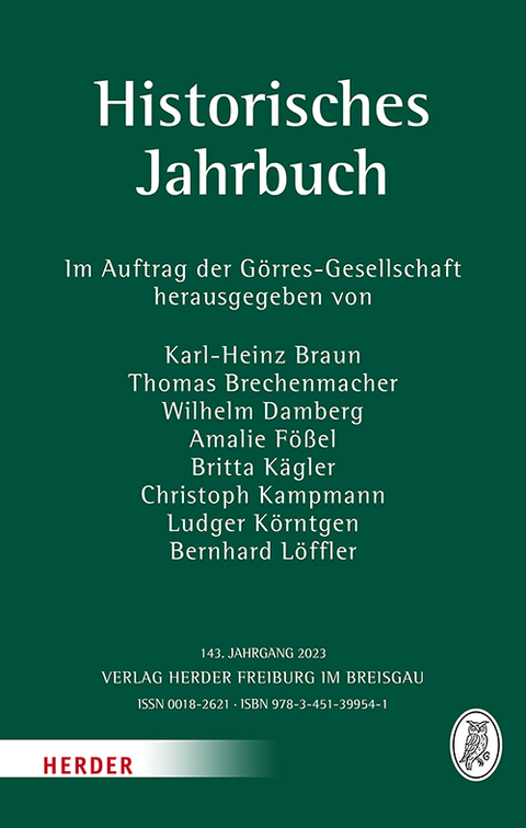 Historisches Jahrbuch - 143 - 