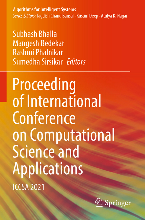 Proceeding of International Conference on Computational Science and Applications - 