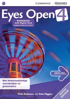 Eyes Open Level 4 Workbook with Online Practice (Dutch Edition) - Vicki Anderson