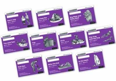 Read Write Inc. Phonics: Purple Set 2 Core Black & White Storybooks (Mixed Pack of 10) - Gill Munton