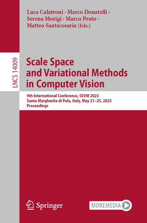 Scale Space and Variational Methods in Computer Vision - 