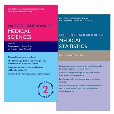 Oxford Handbook of Medical Science and Oxford Handbook of Medical Statistics Pack - Janet Peacock