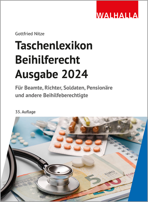 Taschenlexikon Beihilferecht Ausgabe 2024 - Gottfried Nitze