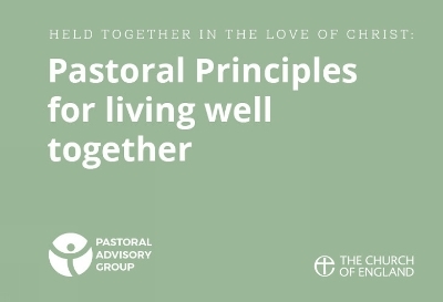 Pastoral Principles Cards -  The Pastoral Advisory Group of the House of Bishops