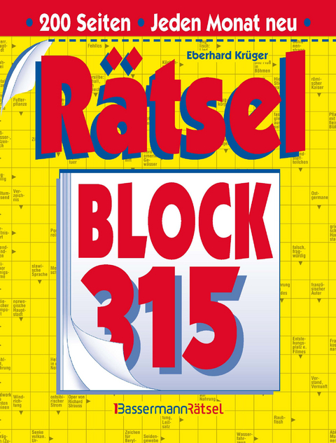 Rätselblock 315 (5 Exemplare à 2,99 €) - Eberhard Krüger