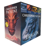 Christopher Paolini: Eragon. Vier Bände im Taschenbuch-Schuber: Das Vermächtnis der Drachenreiter, Der Auftrag der Ältesten, Die Weisheit des Feuers, Das Erbe der Macht - Christopher Paolini