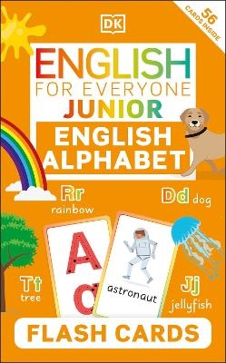English for Everyone Junior English Alphabet Flash Cards -  Dk
