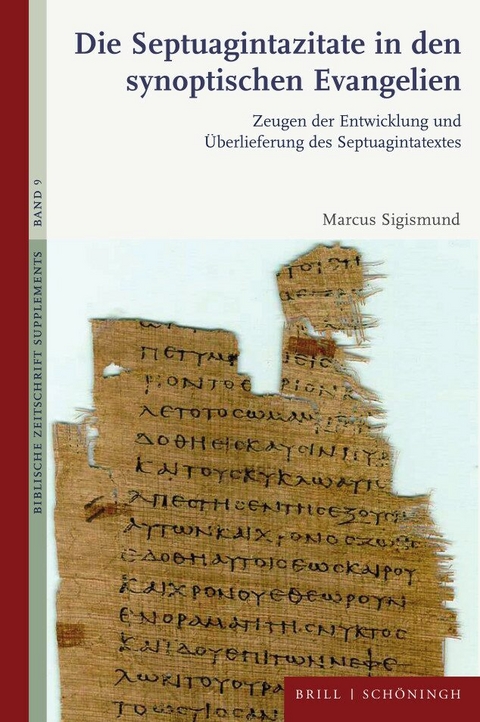 Die Septuagintazitate in den synoptischen Evangelien - Marcus Sigismund