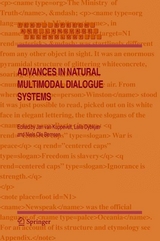 Advances in Natural Multimodal Dialogue Systems - 