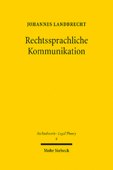 Rechtssprachliche Kommunikation - Johannes Landbrecht