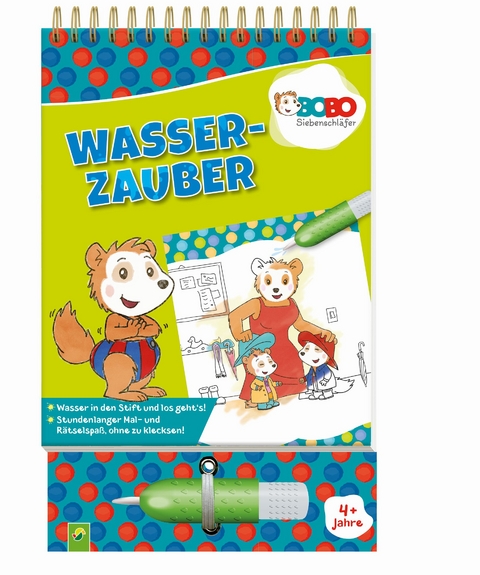 Bobo Siebenschläfer Wasserzauber: Einfach mit Wasser malen!