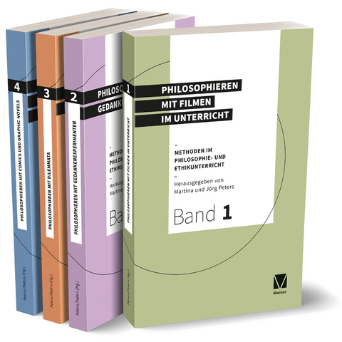 Methoden im Philosophie- und Ethikunterricht Band 1-4 im Set - 