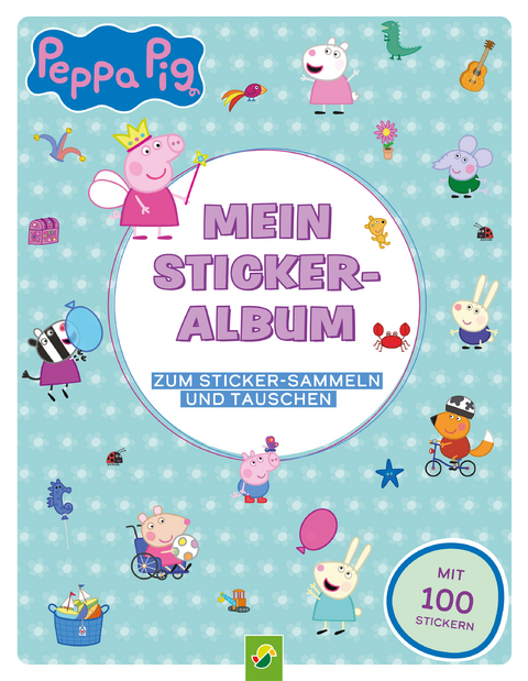 Peppa Pig Mein Stickeralbum mit 100 Stickern