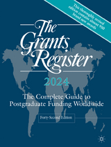The Grants Register 2024 - Palgrave Macmillan