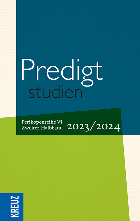 Predigtstudien 2023/2024 - 1. Halbband - 