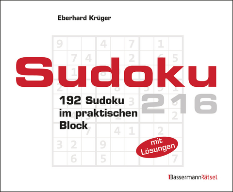Sudokublock 216 - Eberhard Krüger
