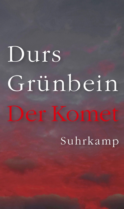 Der Komet - Durs Grünbein