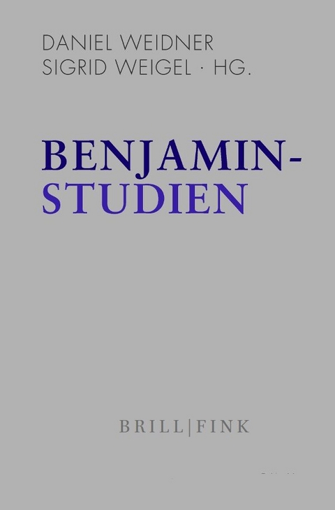 Benjamin-Studien - 