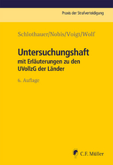 Untersuchungshaft - Schlothauer, Reinhold; Nobis, Frank; Voigt, Lea; Wolf, Lara