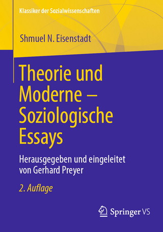 Theorie und Moderne – Soziologische Essays - Gerhard Preyer; Shmuel N. Eisenstadt