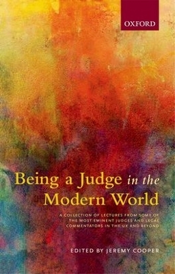 Being a Judge in the Modern World - 