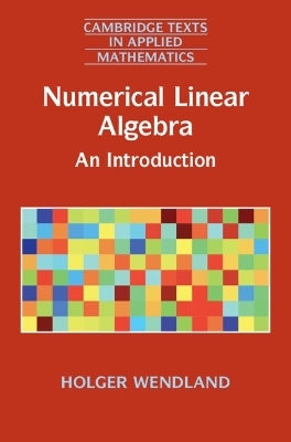 Numerical Linear Algebra - Holger Wendland