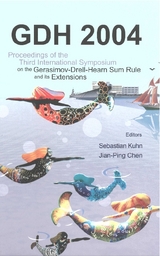 Gdh 2004 - Proceedings Of The Third International Symposium On The Gerasimov-drell-hearn Sum Rule And Its Extensions - 