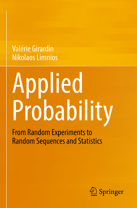 Applied Probability - Valérie Girardin, Nikolaos Limnios