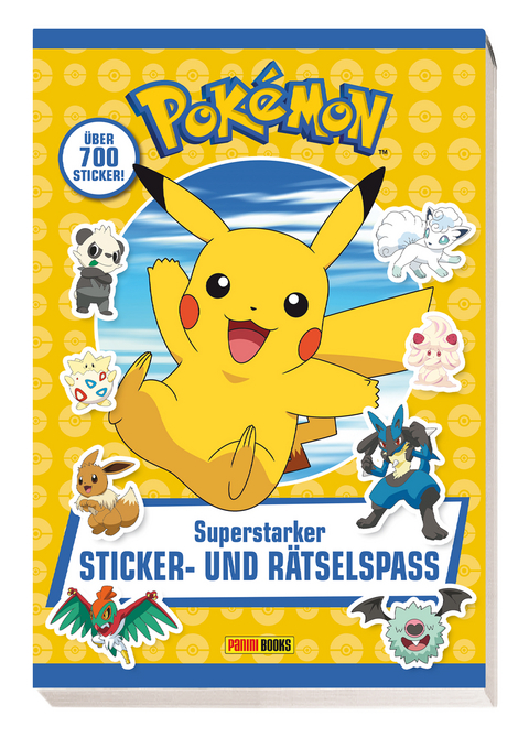 Pokémon: Superstarker Sticker- und Rätselspaß -  Panini