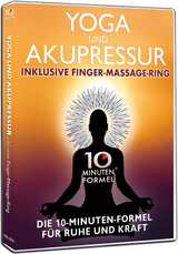 Yoga und Akupressur inklusive Finger-Massage-Ring