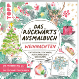 Das Rückwärts-Ausmalbuch Weihnachten - Heinke Nied