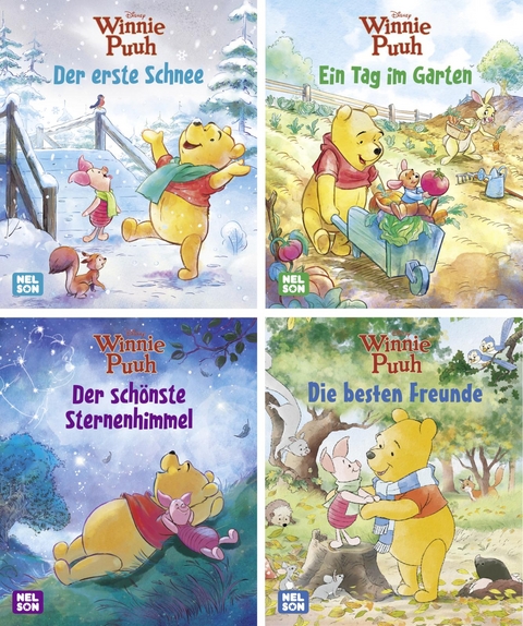 Nelson Mini-Bücher: Disney Winnie Puuh 13-16 (Einzel/WWS)