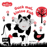 Kontrastbuch für Babys: Guck mal, kleine Kuh