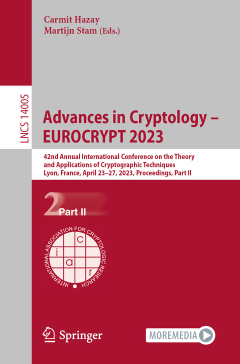 Advances in Cryptology – EUROCRYPT 2023 - 