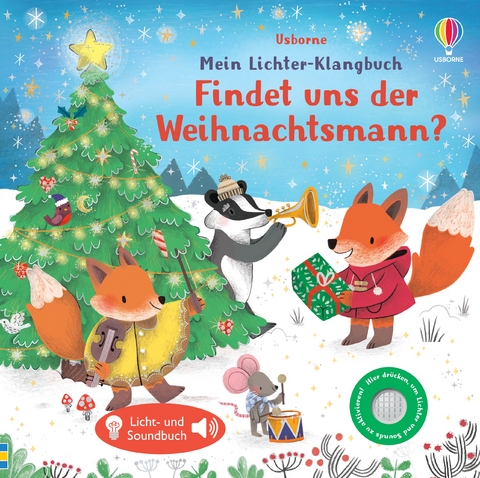 Mein Lichter-Klangbuch: Findet uns der Weihnachtsmann? - Sam Taplin