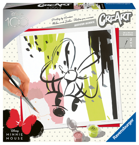 Ravensburger CreArt - Malen nach Zahlen 23576 – Modern Minnie – ab 12 Jahren