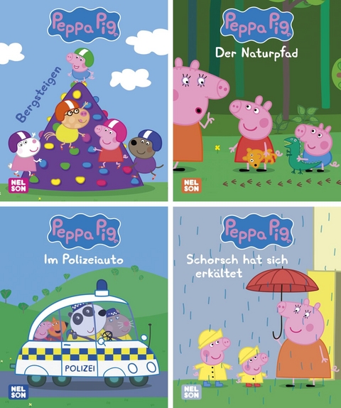 Nelson Mini-Bücher: Peppa Pig 25-28 (Einzel WWS) - Steffi Korda
