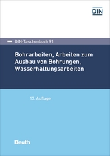 Bohrarbeiten, Arbeiten zum Ausbau von Bohrungen, Wasserhaltungsarbeiten - 