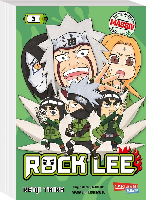 Rock Lee Massiv 3 - Masashi Kishimoto, Kenji Taira