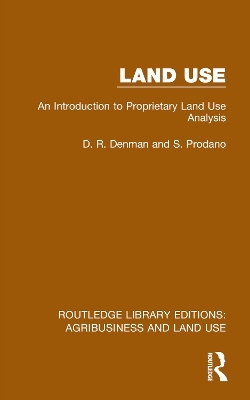 Land Use - D. R. Denman, S. Prodano