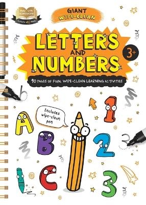 Help with Homework Letters & Numbers-Giant Wipe-Clean Learning Activities Book -  Igloobooks