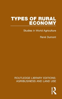 Types of Rural Economy - René Dumont